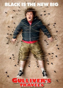 Gulliver's Travels features Jack Black alongside stars such as Catherine Tate, Emily Blunt and Jason Segel