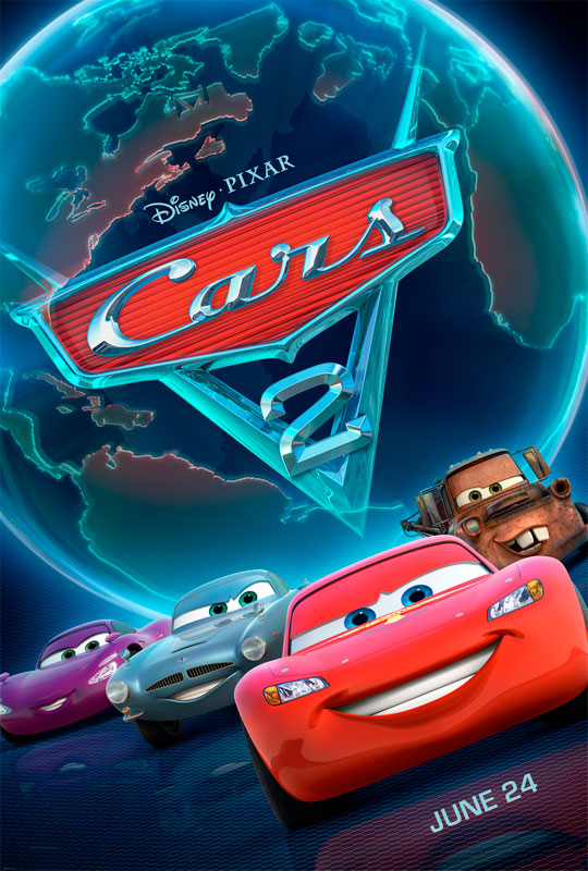 Star racecar Lightning McQueen and the incomparable tow truck Mater take their friendship to exciting new places in Cars 2 when they head overseas to compete in the first-ever World Grand Prix to determine the world’s fastest car