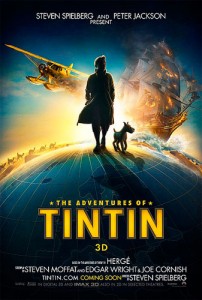 Sony will release The Adventures of Tintin: Secret of the Unicorn poster film during late October and early November 2011 in Continental Europe, Eastern Europe, Latin America, and India. Paramount will distribute the film in Asia, New Zealand, the UK and all other English speaking territories. They will release the film in the United States on December 23, 2011