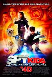 Spy Kids: All the Time in the World estimated budget is $40,000,000