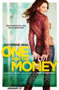 One for the Money, starring Katherine Heigl is based on the 1994 novel of the same name, written by Janet Evanovich