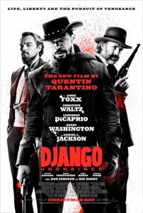 It was originally reported that Will Smith was Tarantino's first choice for the role of Django, but in the end Jamie Foxx was cast for the role. Additionally, Franco Nero was rumored for the role of Calvin Candie. Kevin Costner was in negotiations to join as Ace Woody, but dropped out due to scheduling conflicts. Kurt Russell was cast instead, but also later left the role. When Kurt Russell dropped out, the role of Ace Woody was not recast but instead the character would be merged with Walton Goggins' character, Billy Crash.