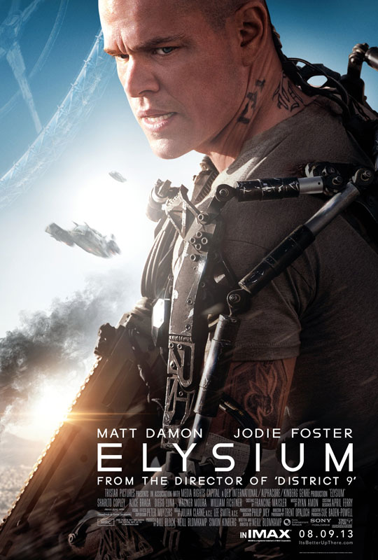 Elysium asks important questions about where we are now in a context of where we are going.