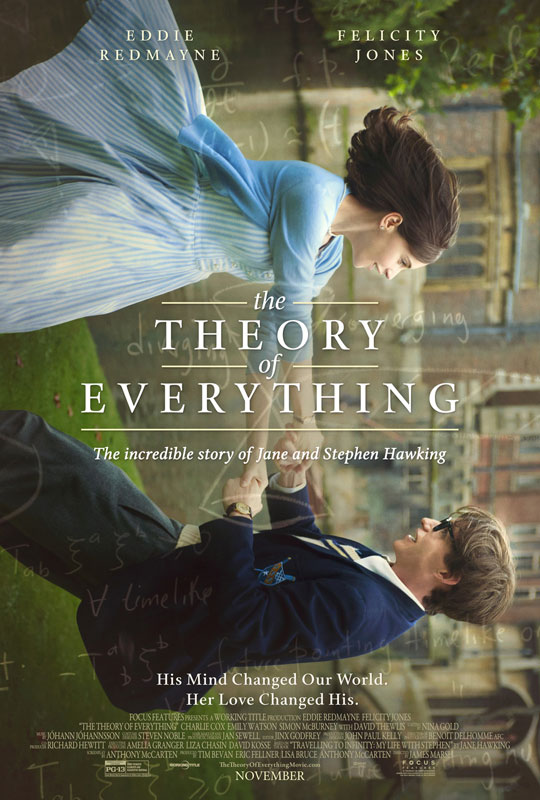 The challenge of the physical demands required to play Stephen Hawking loomed large. As Eddie Redmayne’s friend and fellow actor – and, soon, The Theory of Everything cast member – Charlie Cox said when Redmayne told him about the role, “You have no option but to give it 3,000%.”