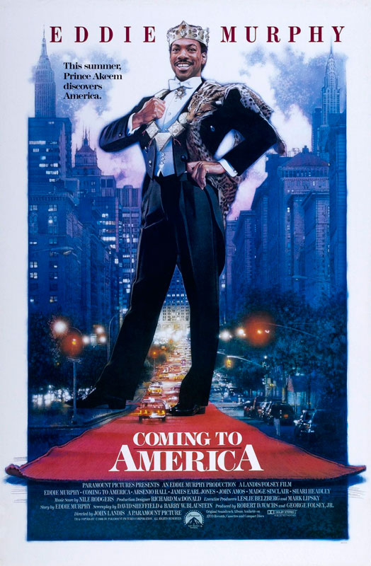 The movie Coming to America was the subject of the Buchwald v. Paramount civil suit, which the humorist Art Buchwald filed in 1990 against the film’s producers on the grounds that the film’s idea was stolen from a 1982 script that Paramount had optioned from Buchwald. Buchwald won the breach of contract action and the court ordered monetary damages. The parties later settled the case out-of-court prior to an appeal going to trial.