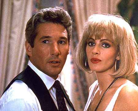Pretty Woman was pitched to Touchstone Pictures and re-written as a romantic comedy. The original script was titled $3,000. (This title was changed because executives at Touchtone thought it sounded like a title for a Science Ficton film.) It also has unconfirmed references to That Touch of Mink, starring Doris Day and Cary Grant.