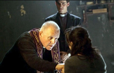 The Rite is based on Matt Baglio‘s nonfiction book The Rite: The Making of a Modern Exorcist, directed by Mikael Hafstrom and starring Anthony Hopkins, Colin O’Donoghue, Alice Braga, Ciaran Hinds, and Toby Jones