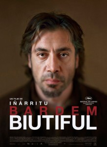 Biutiful is about a man embroiled in shady dealings who is confronted by a childhood friend, now a policeman.