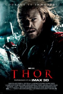 The powerful but arrogant warrior Thor is cast out of the fantastic realm of Asgard and sent to live amongst humans on Earth, where he soon becomes one of their finest defenders.