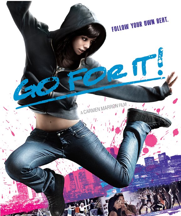 Go for it! follows Carmen, a 19 yr. old girl living in Chicago, who struggles to overcome her fears and follow her dream to be a dancer.