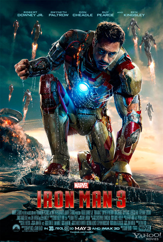 Unlike the first two Iron Man films, Industrial Light and Magic is not involved with the film's visual effects.