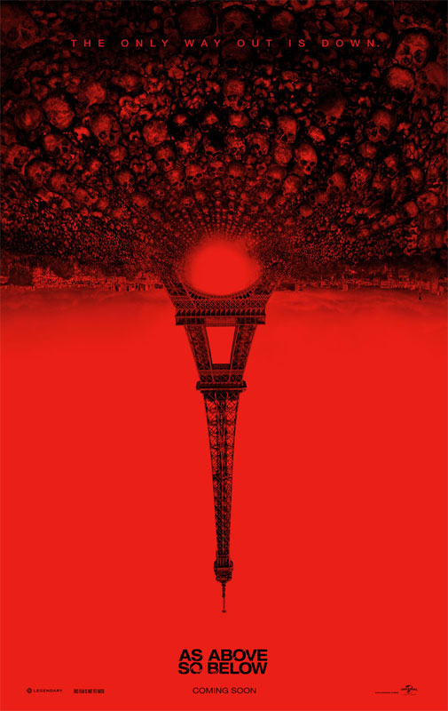 Lensed on a lean-and-mean shooting schedule, As Above/So Below took less than two months to complete principal photography. 