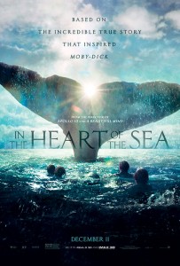  “In the Heart of the Sea” was filmed almost entirely in sequence for several reasons, not the least of which was the gradual change in the characters’ appearances as they waste away from a lack of food and water, as well as shelter from the unforgiving elements.