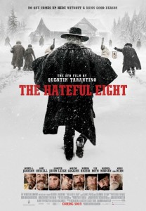 In keeping with Tarantino’s appreciation for film and a bygone era of distribution, THE HATEFUL EIGHT will be released domestically on December 25, 2015 exclusively in theaters equipped to project 70mm film. The movie palace experience will live again in one hundred theaters with an exclusive roadshow in the largest 70mm release in over twenty years. 