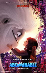 Abominable movie poster